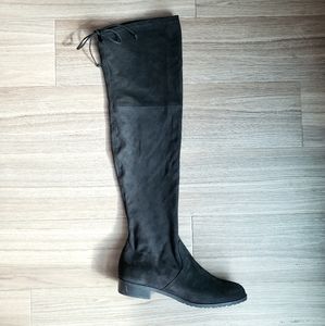 Unisa faux suede over the knee boots